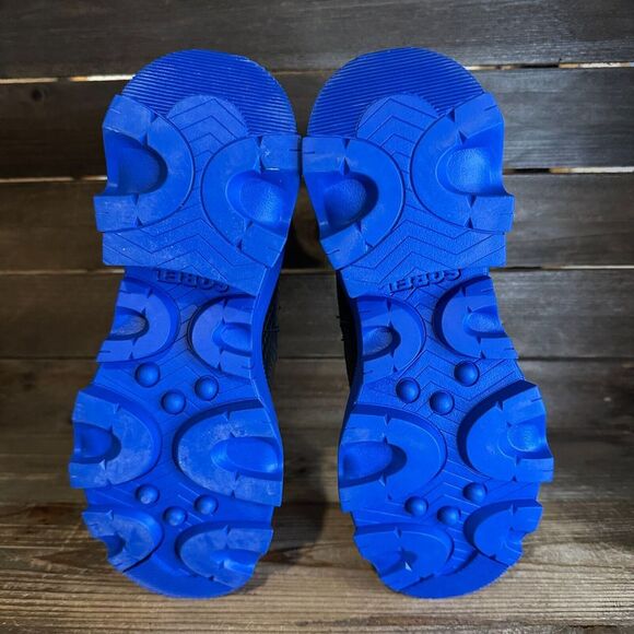 New Women Sorel Brex Chelsea Black Leather Mid Waterproof Ankle Boots Size 6.5 M - Picture 5 of 6